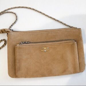 Zadig & Voltaire Tan Crossbody Bag